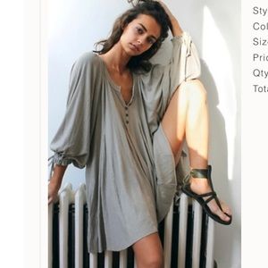 Free people winter sun tunic